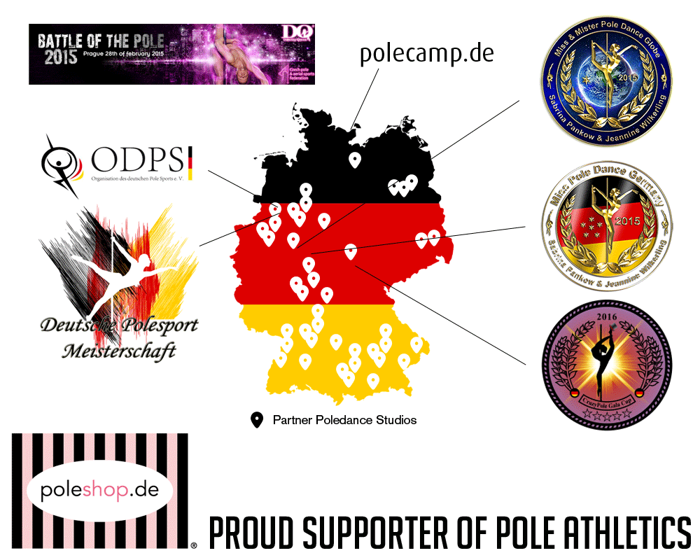 Poleshop.De Proud Supporter of Pole Athletics since 2011