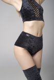 Eve Velvet Shorts - RAD Polewear