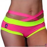 Criss Cross Brazil Polefit Shorts (color caramelo)