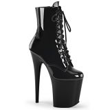 Pleaser Flamingo-1020 Stiefeletten Lack