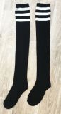 Thigh High Stockings with Stripes