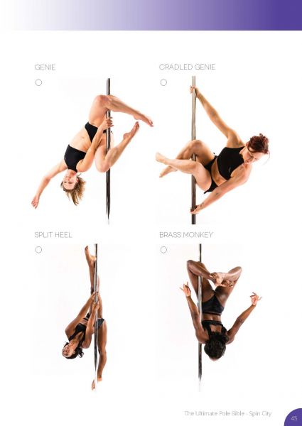 How to do a Spinning Chopper on Pole - Pole Dancing by ElizabethBfit 