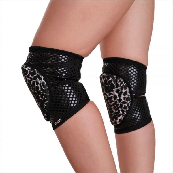Dark Kitty Pole Dance Knee Pads Queen Wear Perfect Woman Protection for Ballet Modern Dance and Indoor Sports 